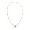 Gold Rainbow Glow Charm Extender Necklace