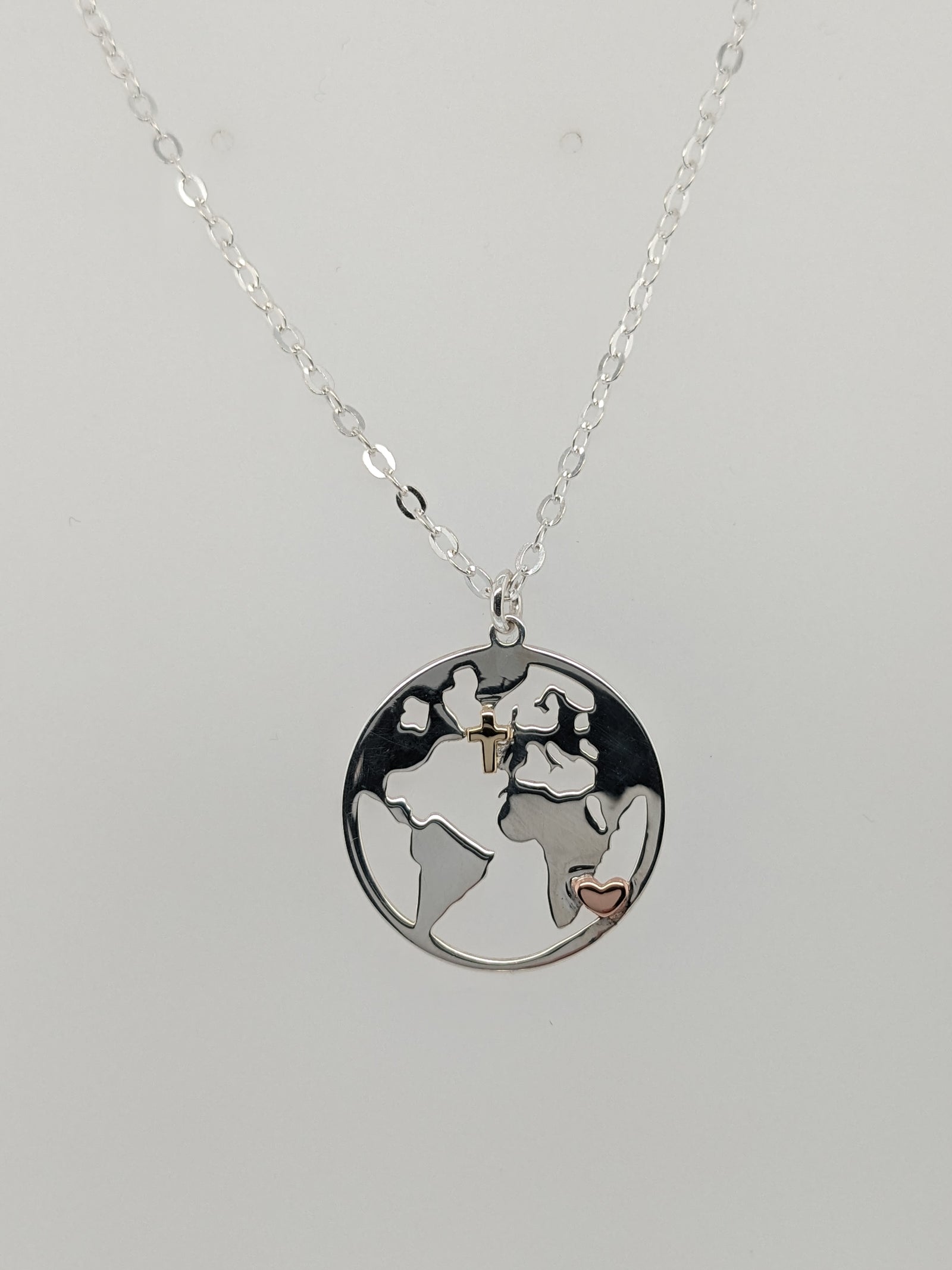 Have Faith "For God so loved the World" Pendant