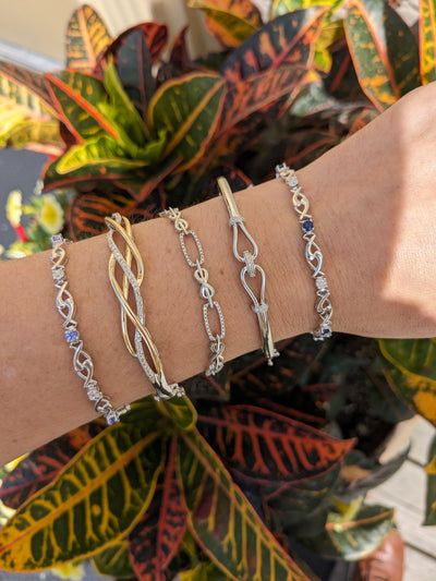 Colored Stone & Diamond Bracelet