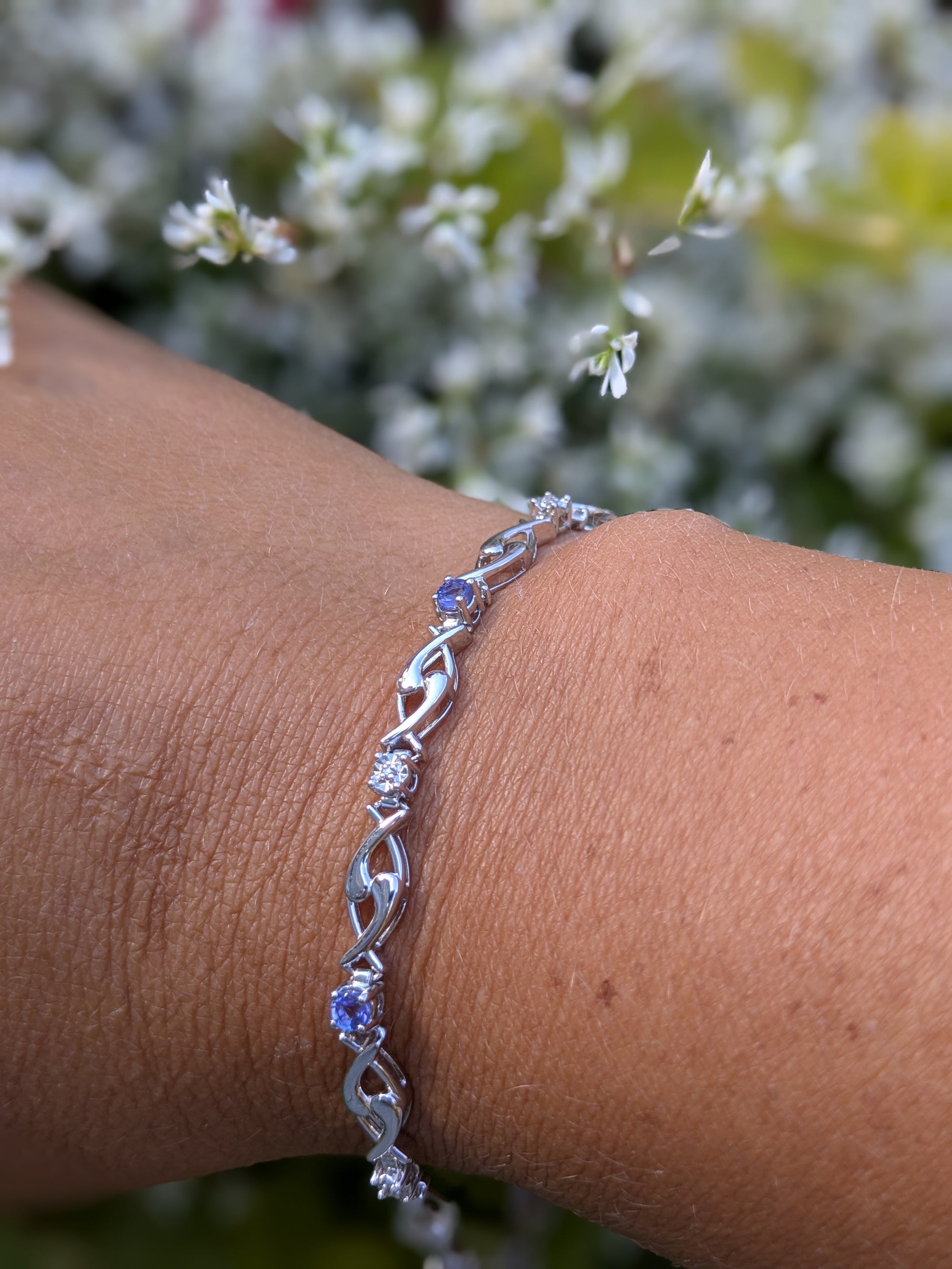 Colored Stone & Diamond Bracelet