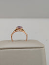Two Toned Purple Ring- Soviet Jewelry