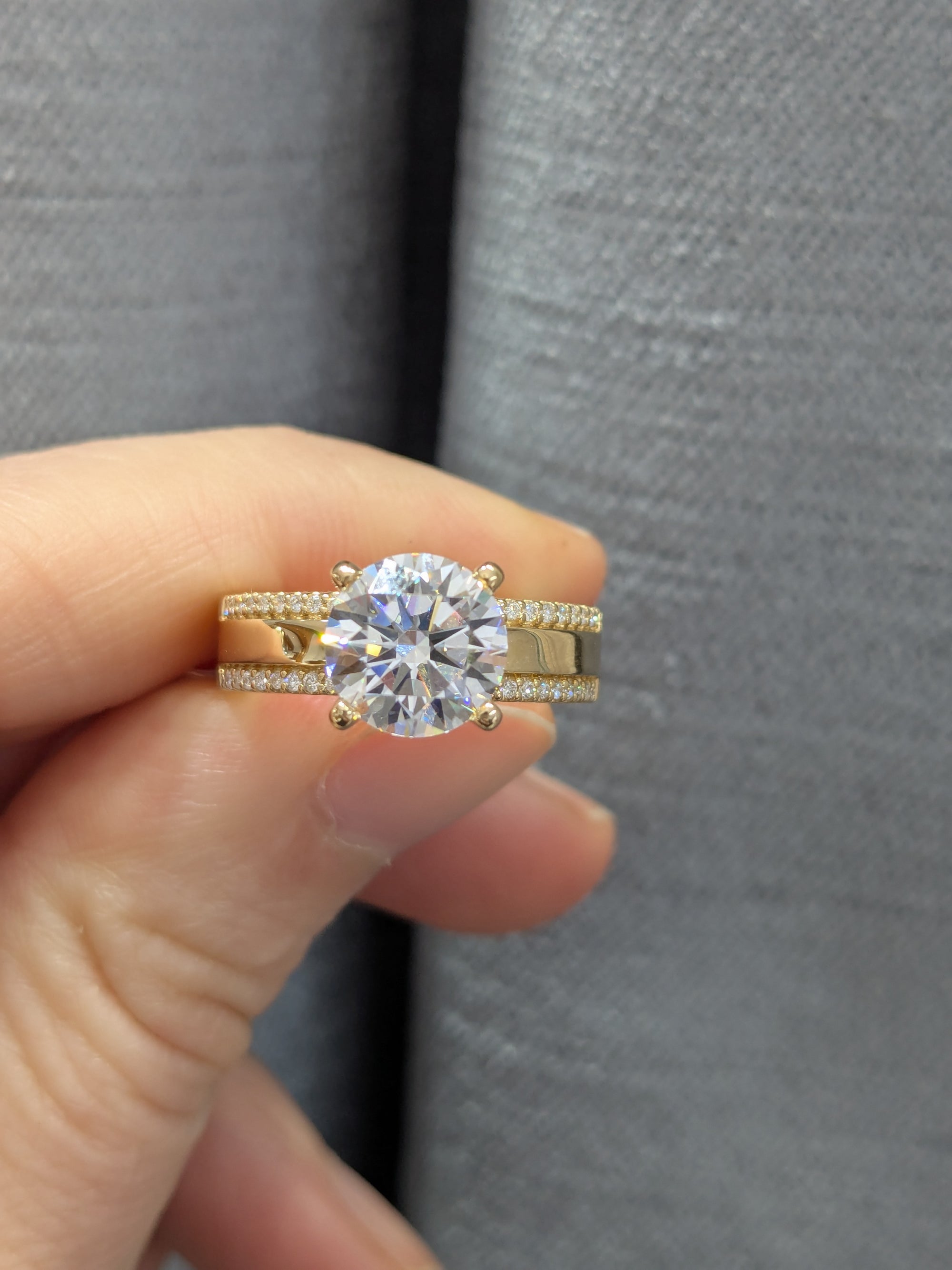 Kelsey Engagement Semi-Mount Ring