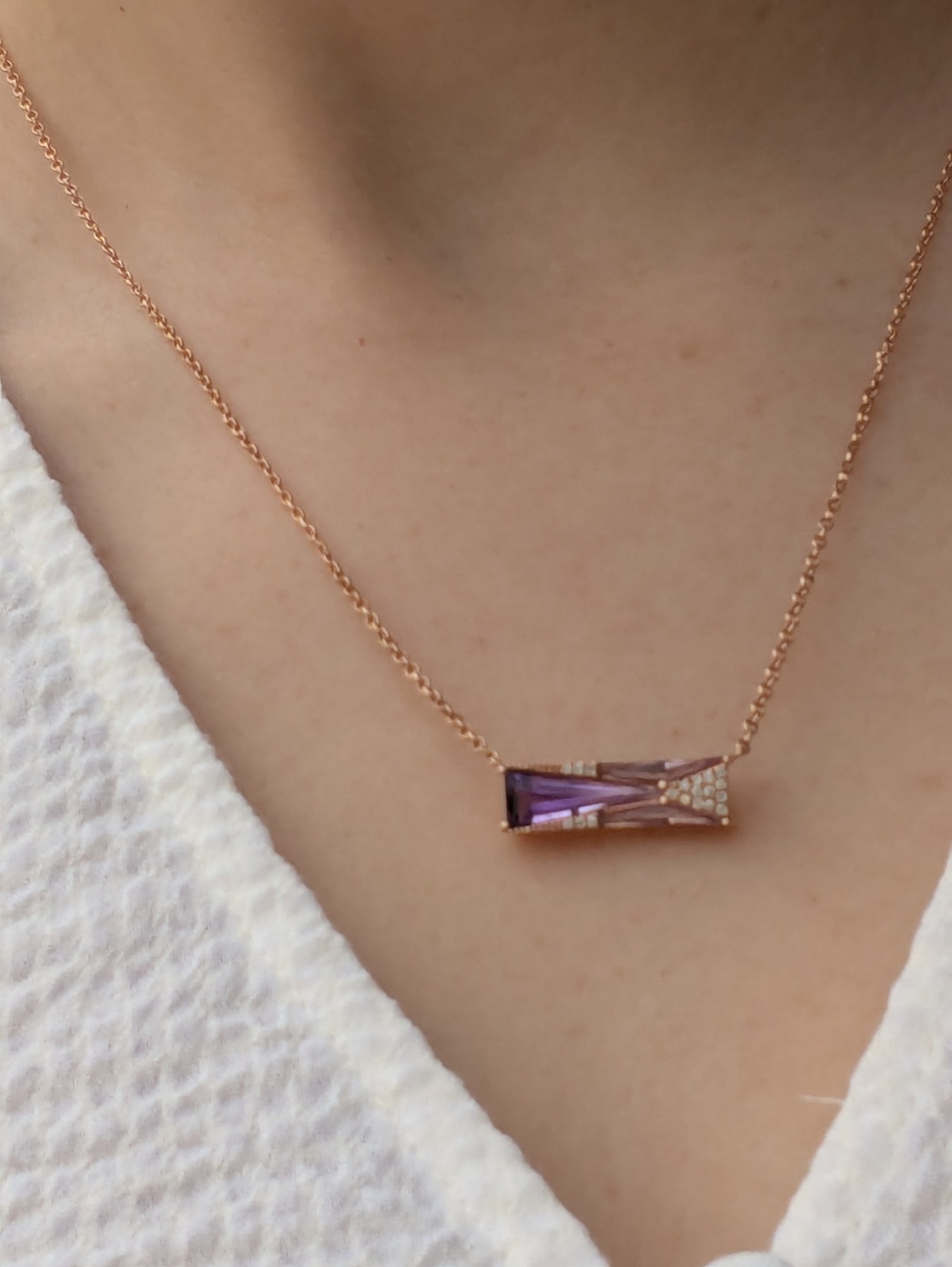 Geometric Bar Necklace