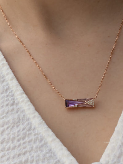 Geometric Bar Necklace