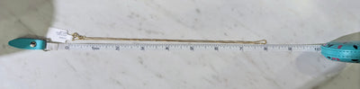 14k Yellow Gold Box Chain: 16" x 0.7mm