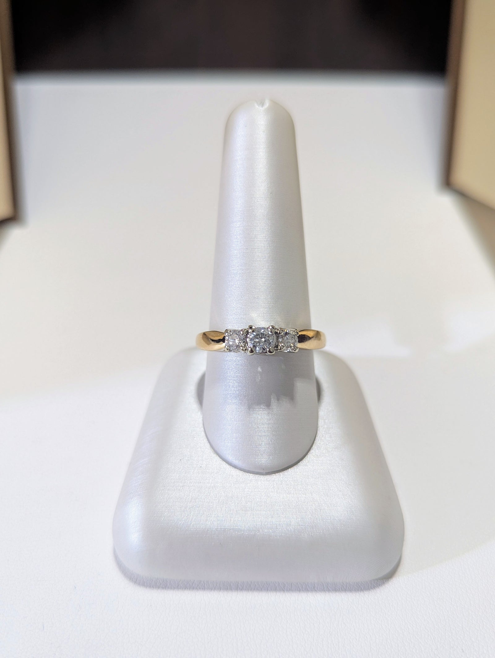 "Blue" Engagement Ring