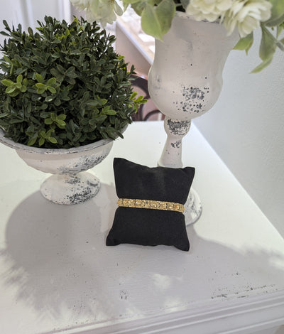 14k Yellow Gold "Nugget" Bracelet