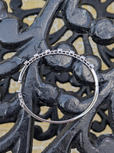 INFINITY DIAMOND BANGLE