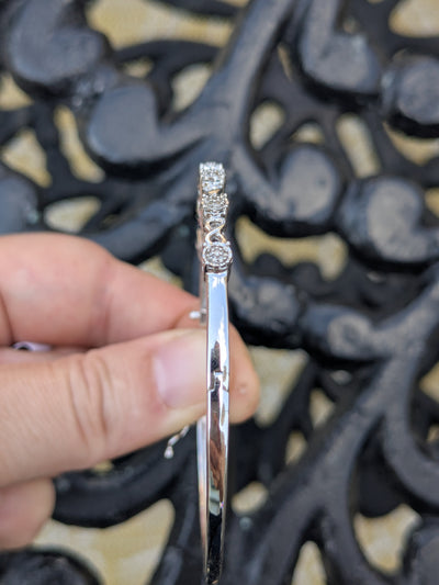 INFINITY DIAMOND BANGLE