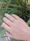 14KT White Gold Round Diamond Ring