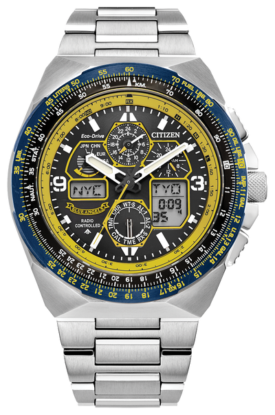 46mm Blue Angels Citizen Eco-Drive Pro-Master Skyhawk A-T Watch - JY8125-54L