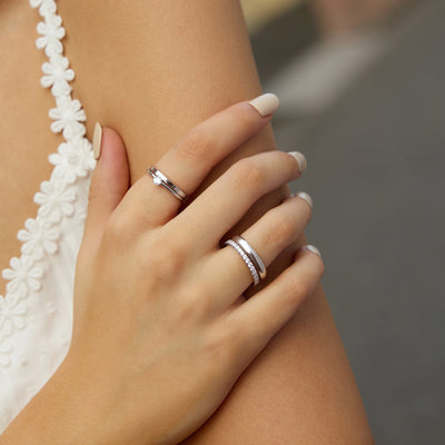 Silver 2mm Smooth Band