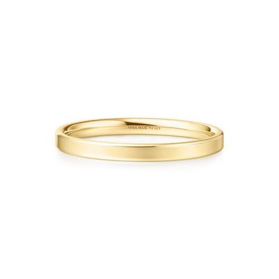 Gold 2mm Smooth Band