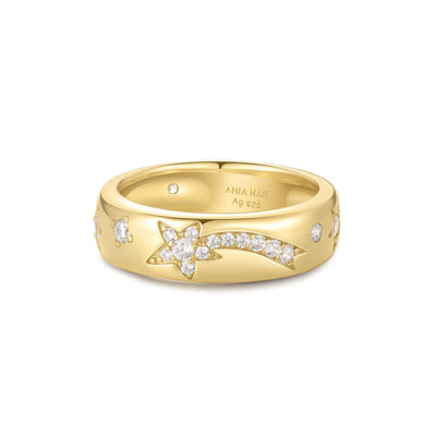 Gold Celestial Chunky Ring