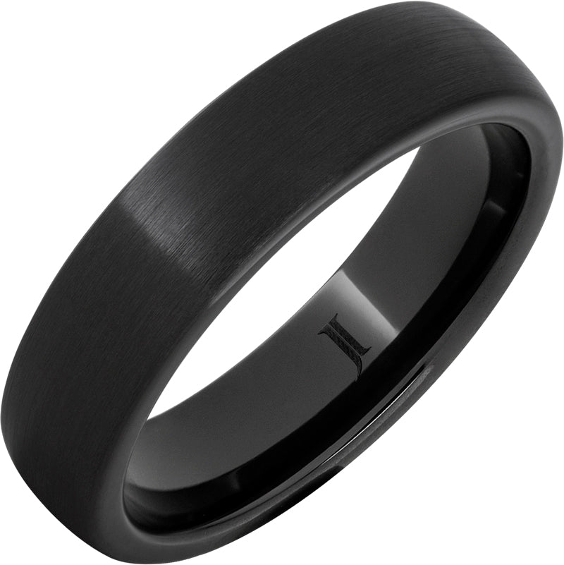 Black Diamond Ceramic™ Satin Finish Ring