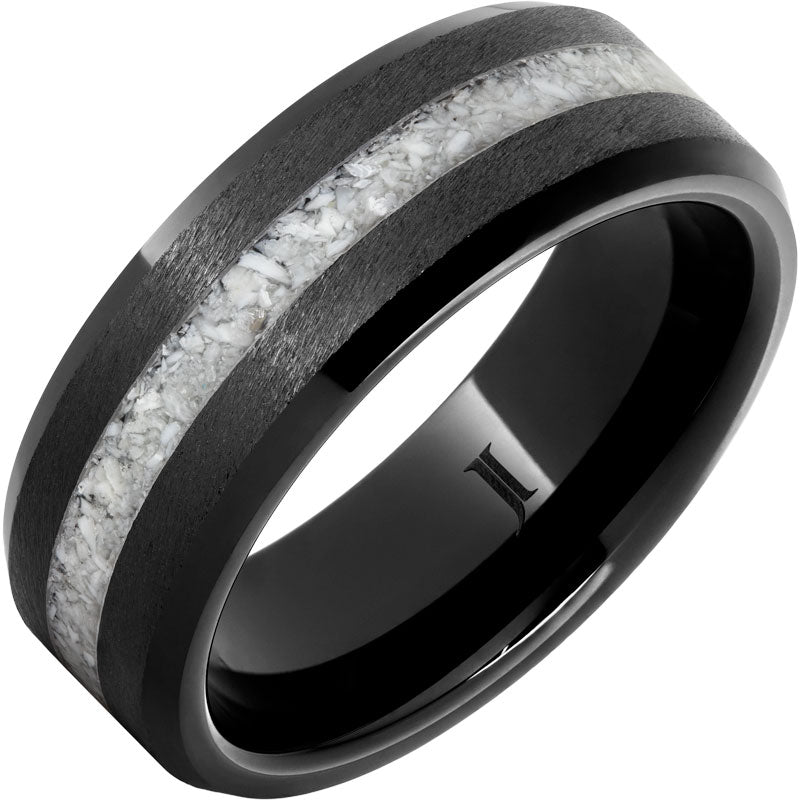 Tough as Nails - Black Diamond Ceramic™ Shark Tooth Ring