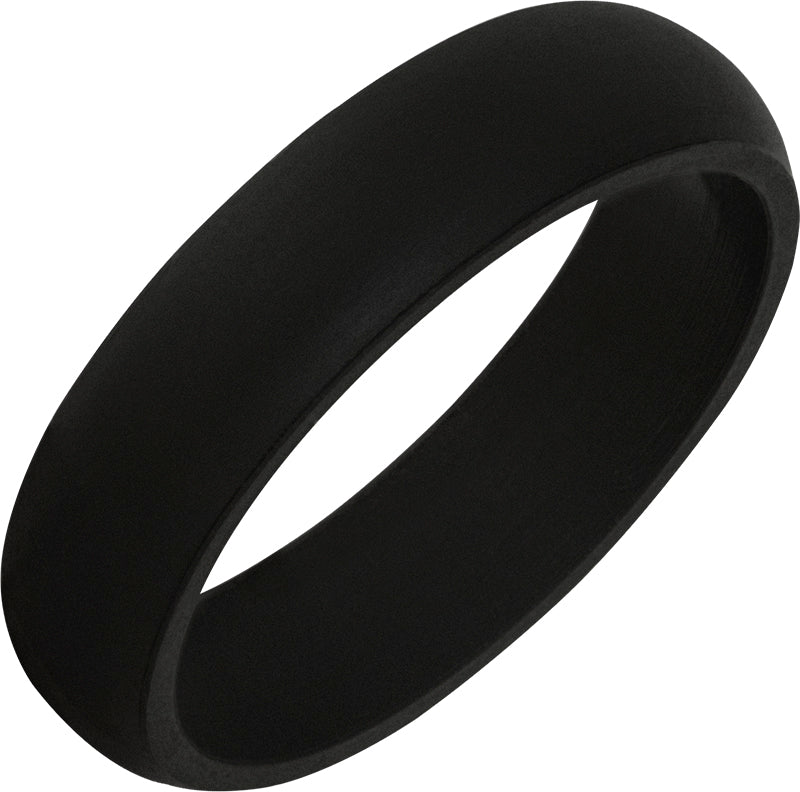 TrūBand™ Silicone Classic Slim Black Ring