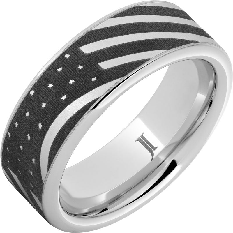 SeriniumÂ® American Flag Ring