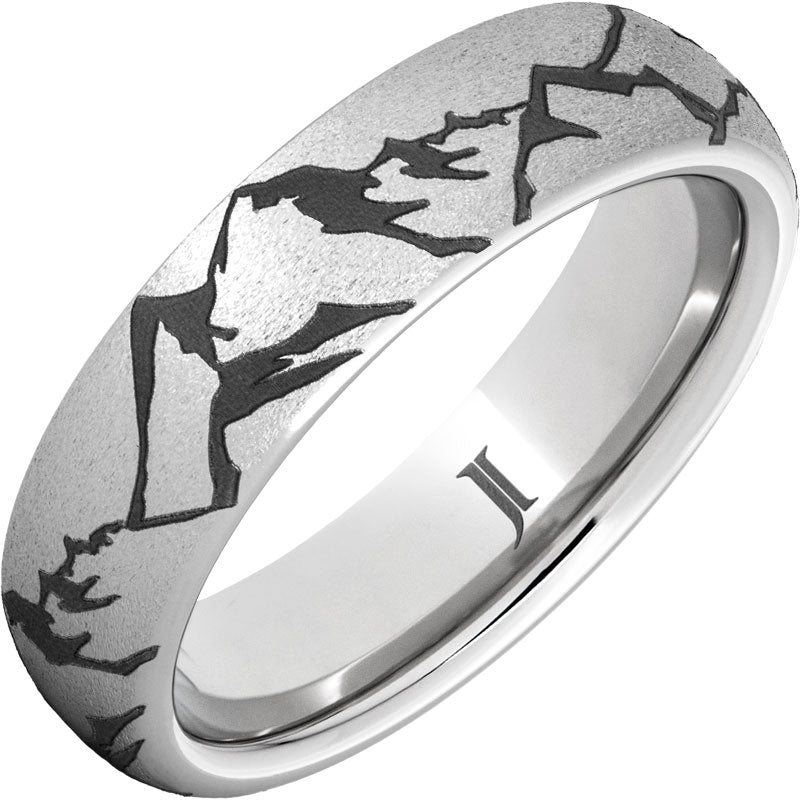 Serinium® High Country Ring With Stone Finish
