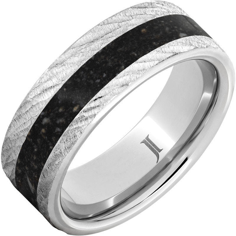 Ancient Predator: Serinium® Fossil Shark Tooth Ring