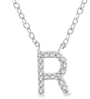 Initial Diamond Pendant