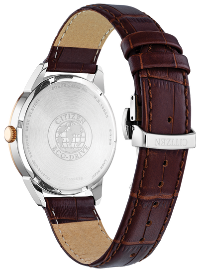 40mm Navy Dial Citizen Eco-Drive Rolan Watch - AW0096-06L