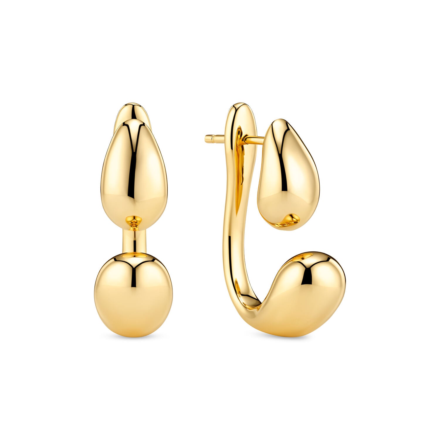 GOCCIA DUE PIANURA GRANDE EARRINGS