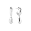 GOCCIA PENDOLO PIANURA EARRINGS