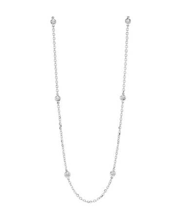 14KT Gold Diamond D.B.T.Y Fashion Necklace 1/4 ctw