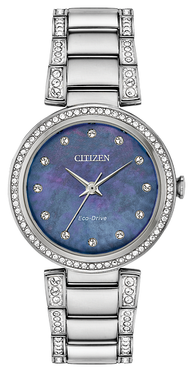 Silhouette Crystal Citizen Watch