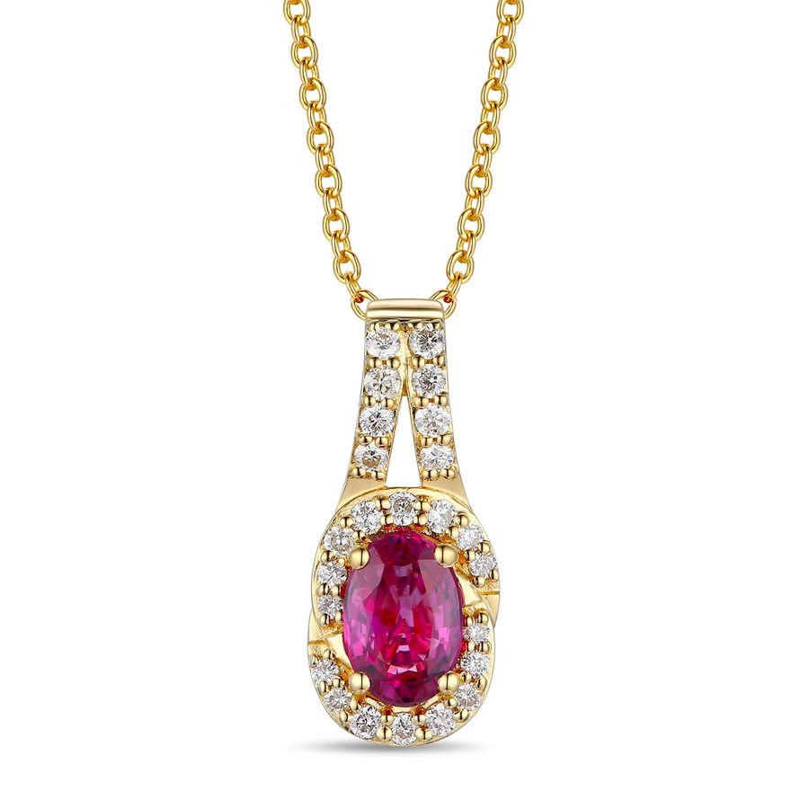 LeVian® Ruby and Diamond Pendant