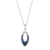 Le Vian® Open Space Ombre Sapphire Necklace