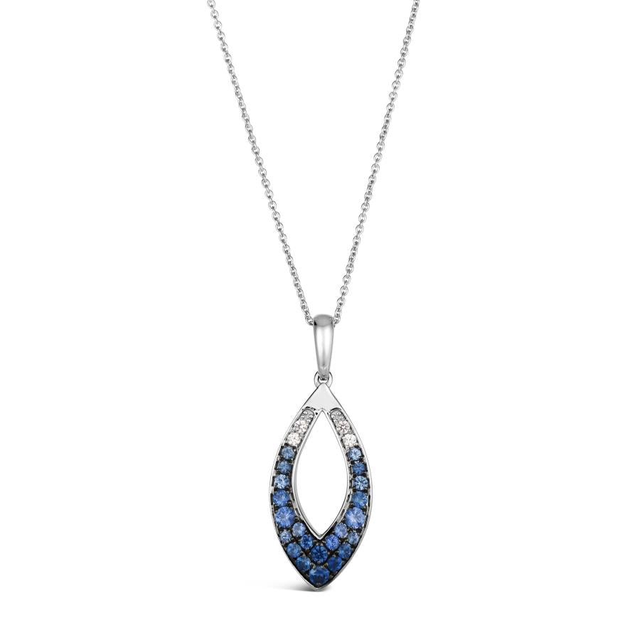 Le Vian® Open Space Ombre Sapphire Necklace