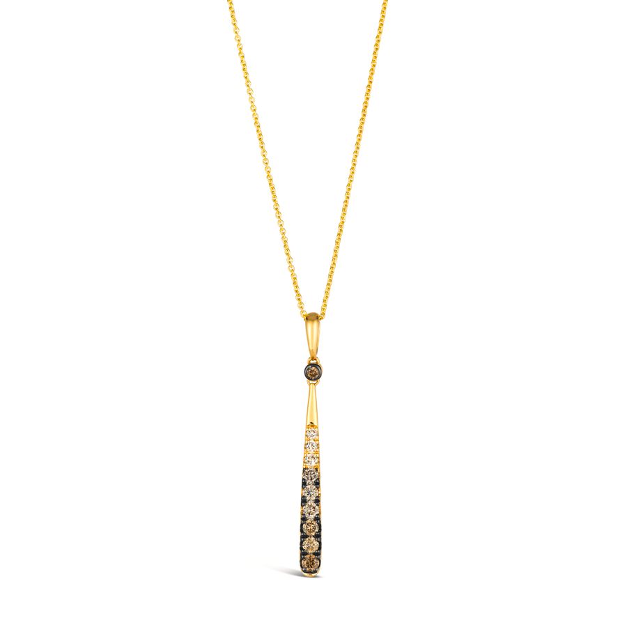 LeVian® Skinny Teardrop Chocolate Diamond® Pendant