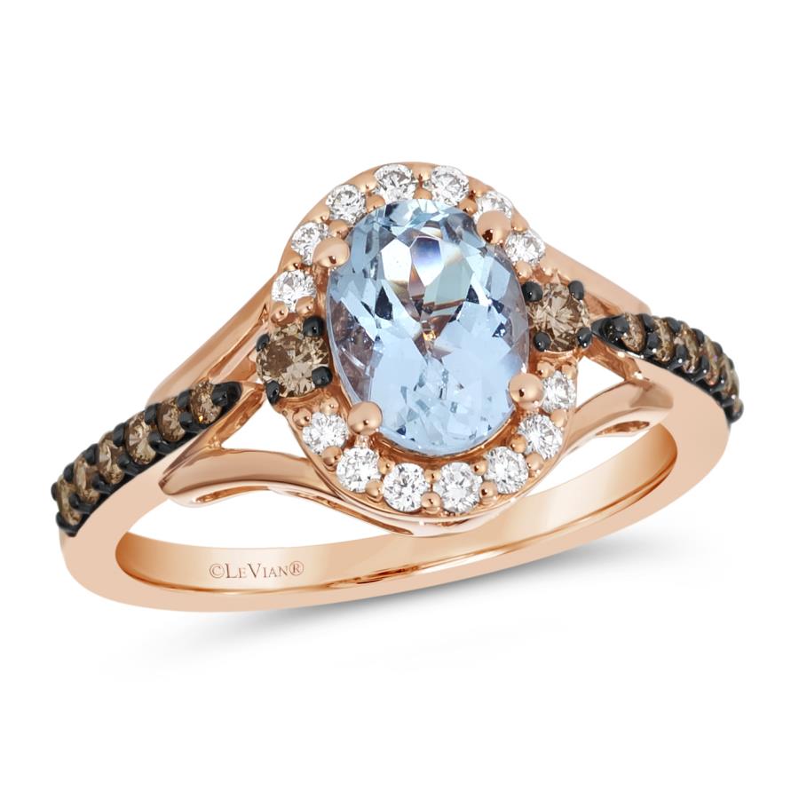 Le Vian® Oval Aquamarine Ring
