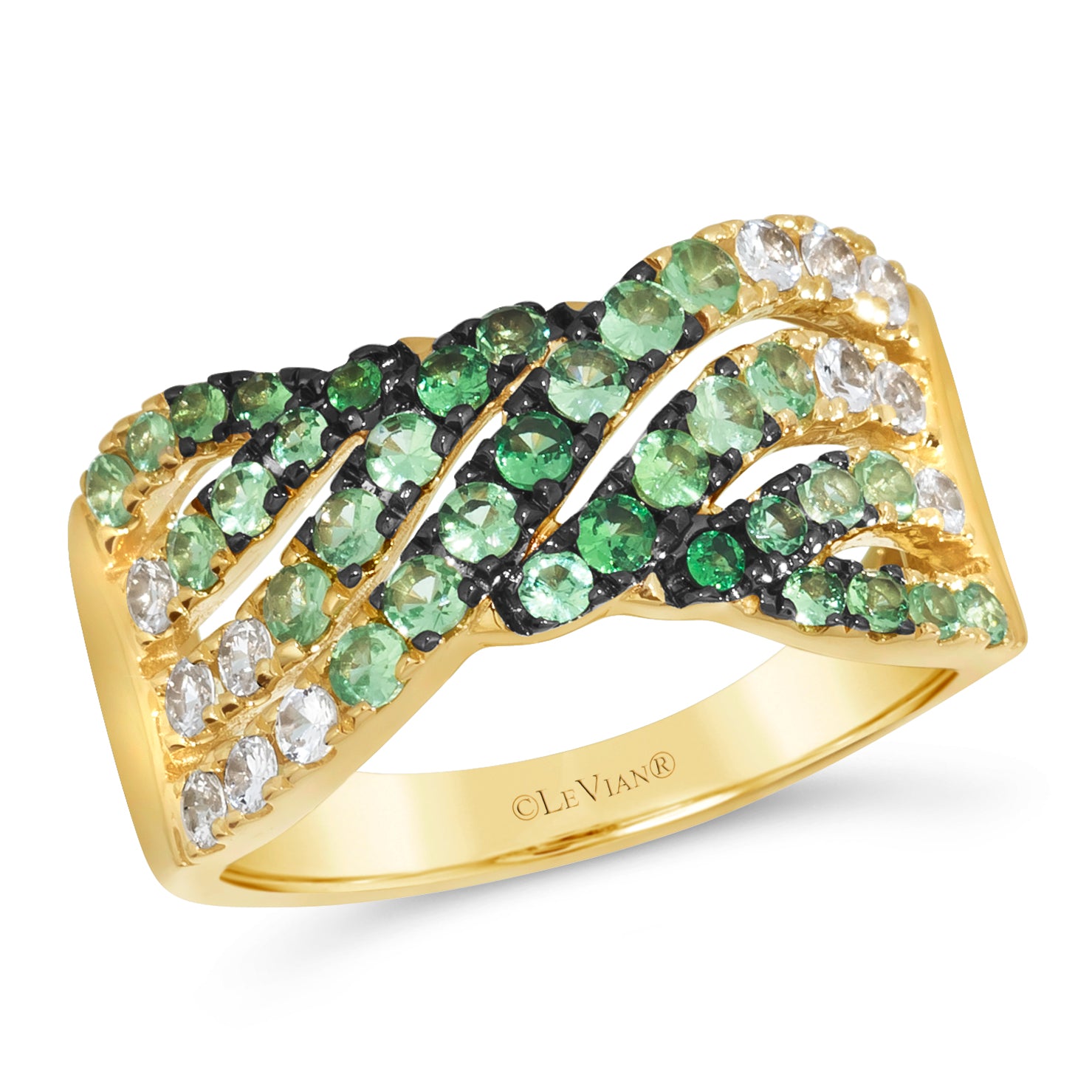 Le Vian® Ombre Green Sapphire Twist Ring