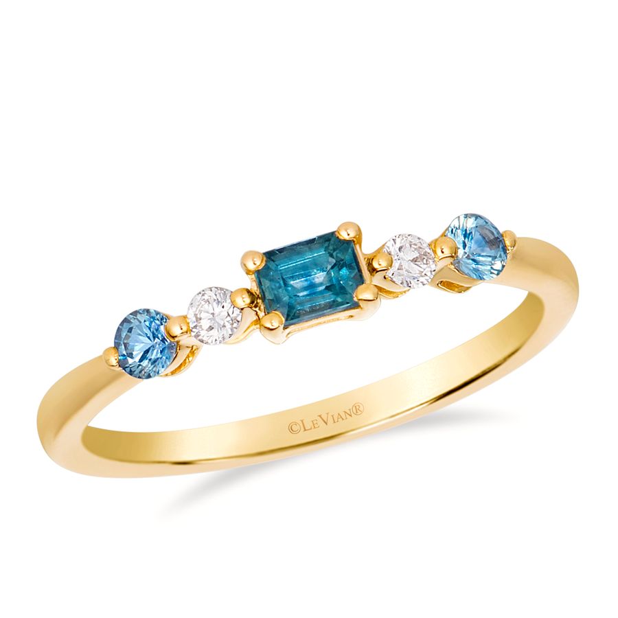 LeVian® Montana Sapphire and Diamond Ring