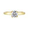 14Kt Yellow Semi Mount For 1Ctw Round Center