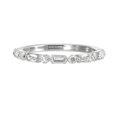 14Kt White Gold Diamond 1/2Ctw Ring
