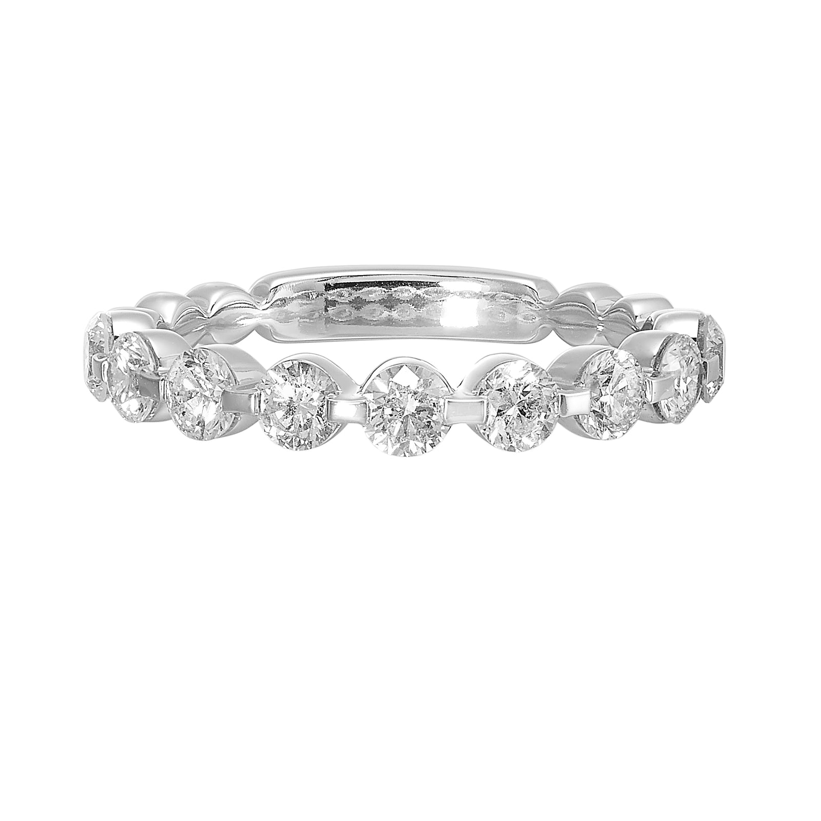 14Kt White Gold Diamond 1Ctw Ring