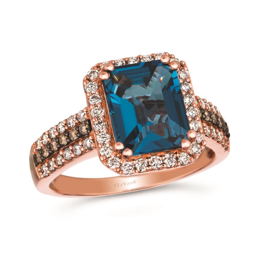 Le Vian® Deep Sea Blue Topaz Ring