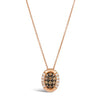 Strawberry Gold Oval Shaped Le Vian Pendant