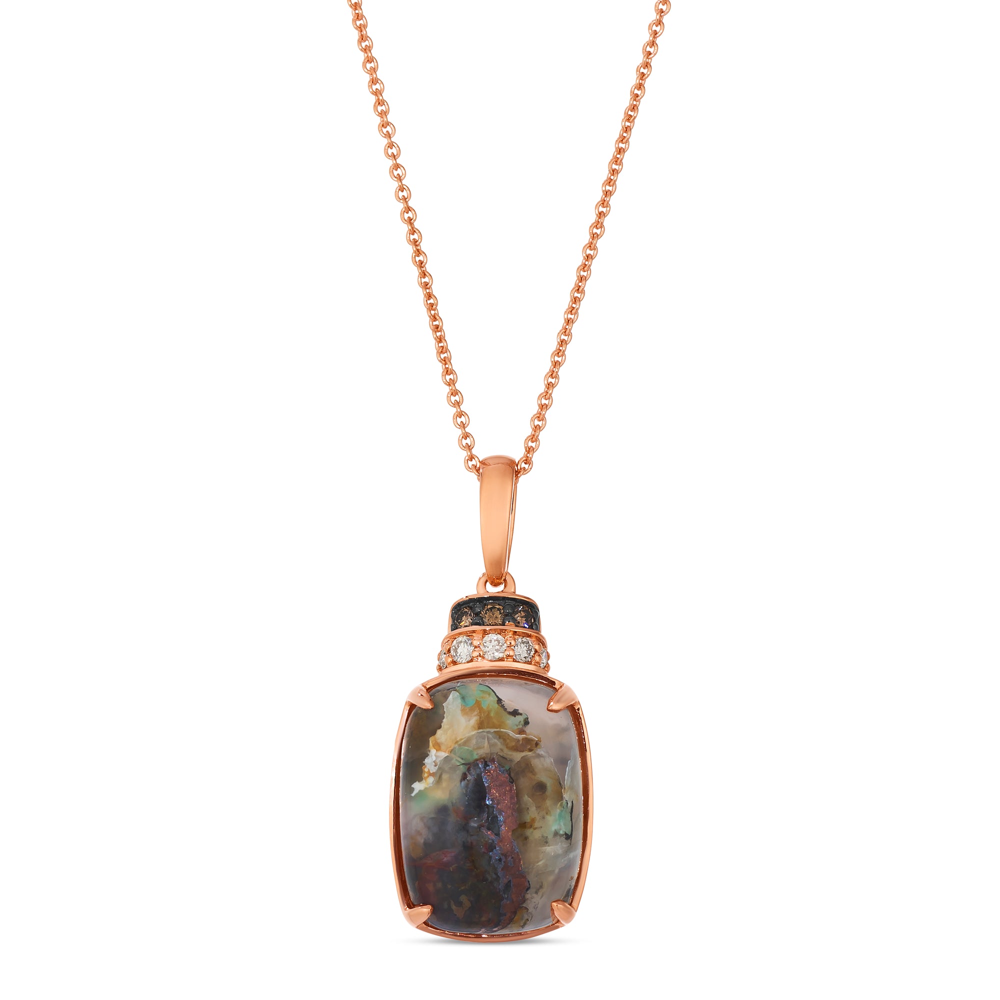 Le Vian® Peacock Aquaprase™ Necklace
