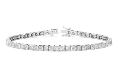 4 CTW Diamond Tennis Bracelet