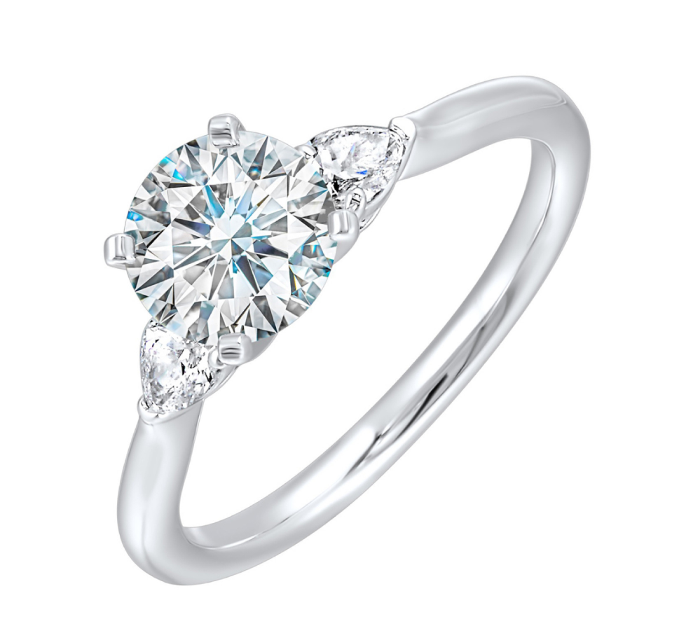 14kt White Gold Diamond Ring