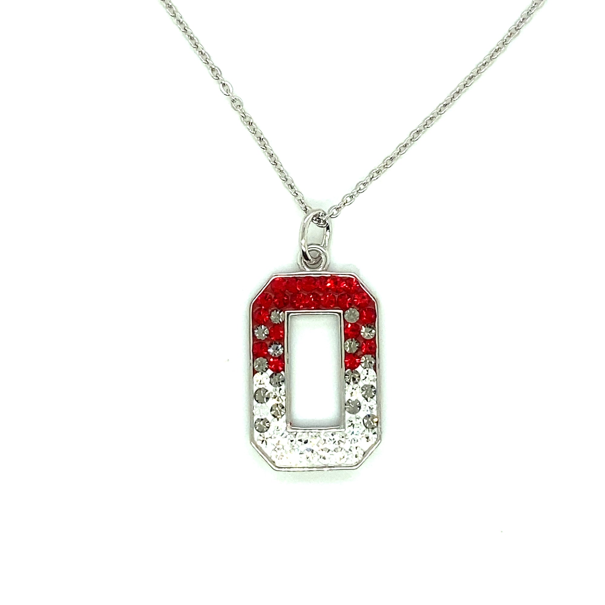 College Spirit Big Block "O" Necklace