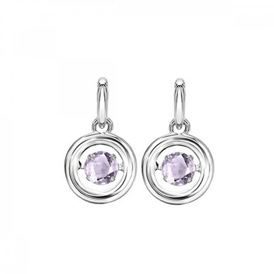 Rhythm Of Love Birthstone Earrings