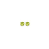 14KT WHITE GOLD PERIDOT (1/5 CTW) EARRING