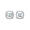 14KT WHITE GOLD DIAMOND (1/5CTW) EARRING