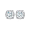 14KT WHITE GOLD DIAMOND (1/4CTW) EARRING